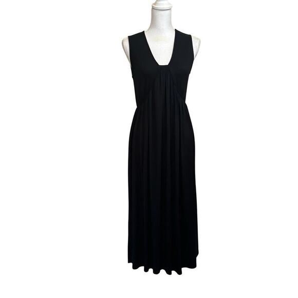 Rachel Pally black knit maxi dress, XS, minimalist, flowy, casual, effortless - Picture 1 of 6